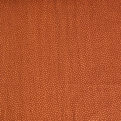 Dotty About Dots Cinnamon - McElroy Viscose Lawn