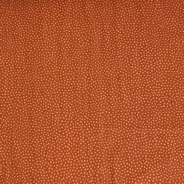 Dotty About Dots Cinnamon - McElroy Viscose Lawn
