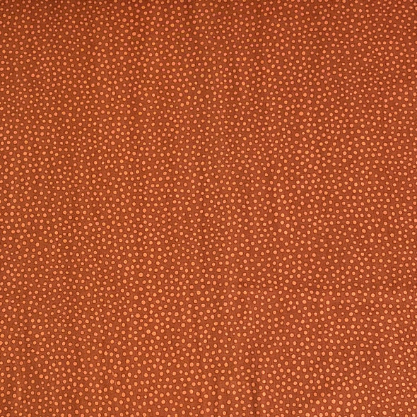 Dotty About Dots Cinnamon - McElroy Viscose Lawn