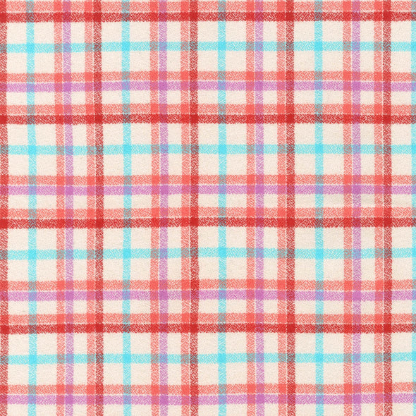 Peach Junior Mammoth Flannel - Cotton