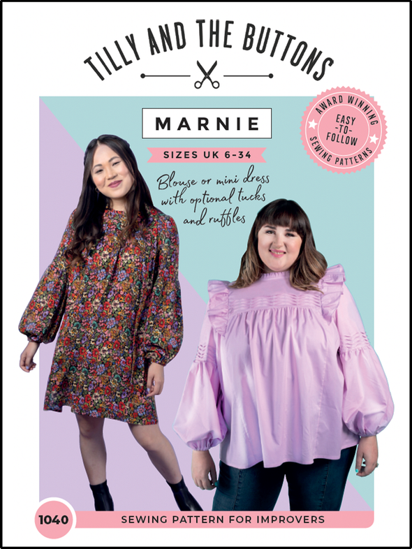 Marnie Blouse/Dress by Tilly and the Buttons