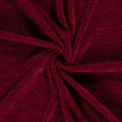 Bordeaux Slouchy Woven Fleece