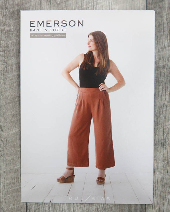 Emerson Pants & Shorts by True Bias Patterns