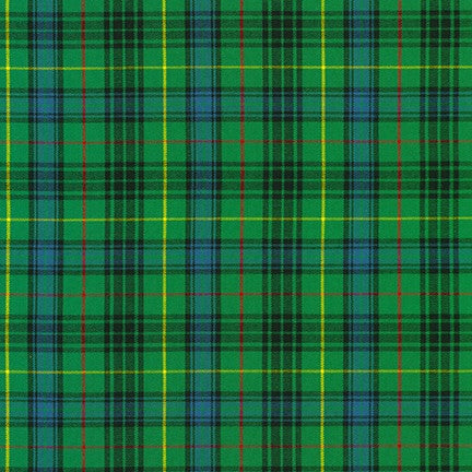 Green Plaid - Cotton Print